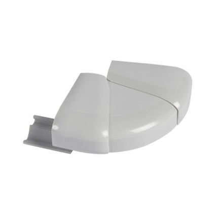 075819Legrandزاوية خارجية متغيرة لنظام DLP القابل للتثبيت الرمادي 50x180mm