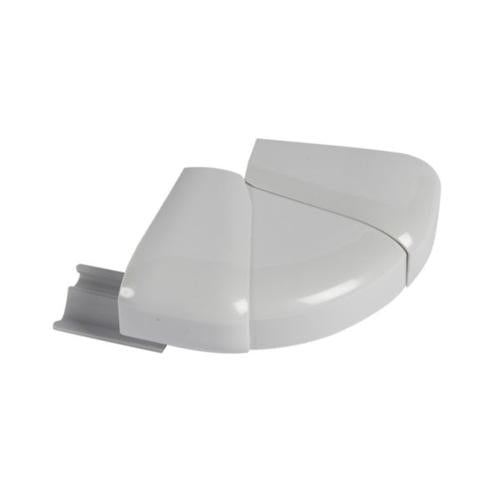075819Legrandزاوية خارجية متغيرة لنظام DLP القابل للتثبيت الرمادي 50x180mm