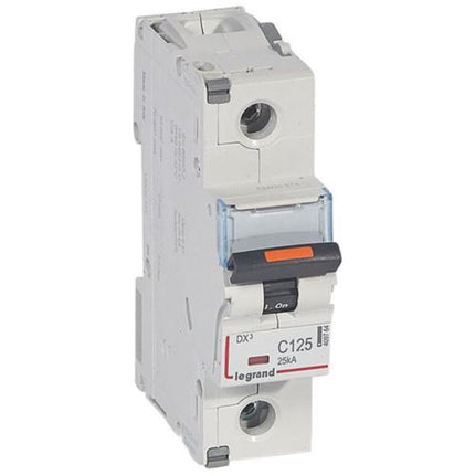 409764Legrandقاطع دائرة Legrand DX3 أحادي القطب 125A منحنى C