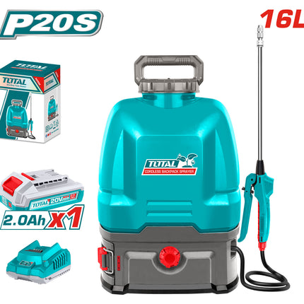 TSPLI20162Total Toolsمضخة رش مبيدات شحن 16لتر | 5بار من توتال (TSPLI20162)