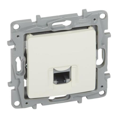 764671Legrandمقبس نيلوé RJ45 Cat.5 UTP محمي 360° عاجي