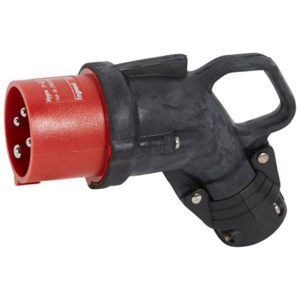 052153Legrandقابس صناعي منحني Hypra من Legrand IP44 16A 3P+E