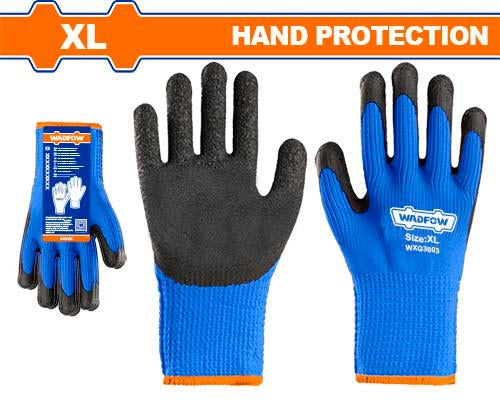 WXG3803Wadfow قفازات لاتكس باردة XL