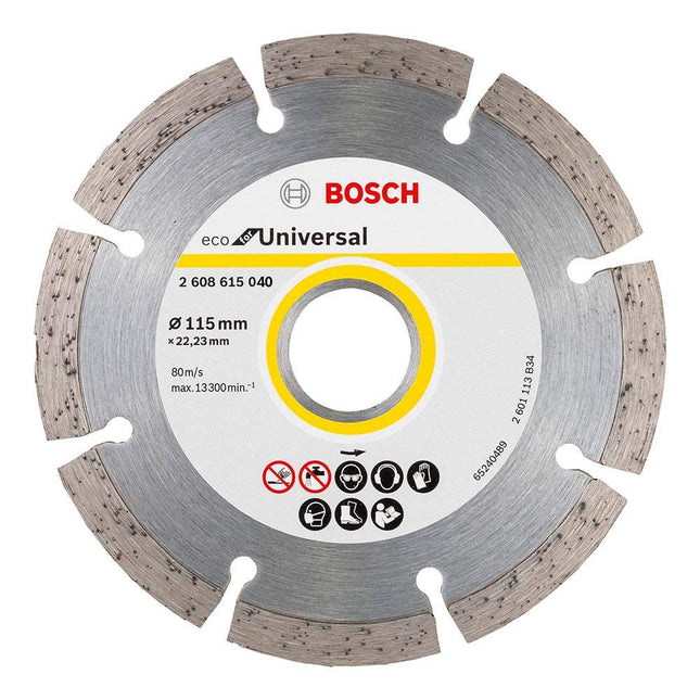 Bosch Tools,2608615040,Diamond Cutting Disc Eco For Universal | 115mm 10pcs