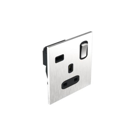AR-68127Legrandآرت د'أرنولد كومبي BS 13A مقبس مفتاح USB 2.4A فولاذ مصقول