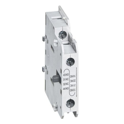416858Legrandجهة اتصال مساعدة Legrand CTX3 1NO1NC تثبيت جانبي 416858