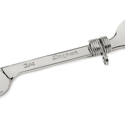 THVS8BSnap-Onمفتاح Snap-on Tools@Height 1/4" SAE رباعي الاتجاهات برأس مائل مفتوح الطرفين