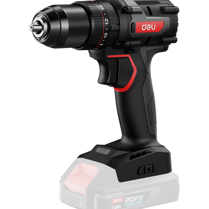 DE-CZ20-1Deliدريل تأثير ليثيوم أيون ديل 20V
