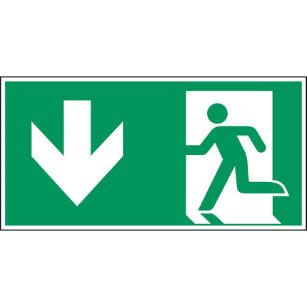 Emergency Exit left Safety Sign