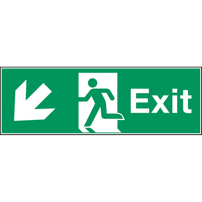 Glowinthedark safety sign