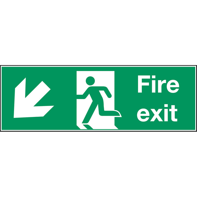 Glowinthedark safety sign