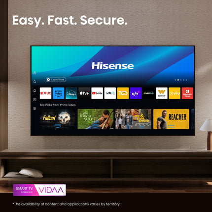 تلفزيون ذكي 32 إنج HD بنظام VIDAA هايسنس | 32A4Q