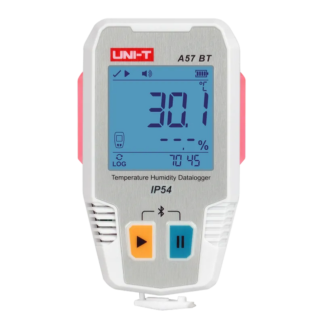 مسجل بيانات درجة الحرارة والرطوبة يو ني تي | A57 BT