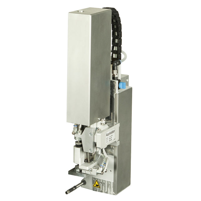 Right appl cyl stroke 300 mm hor precision guide in feed dir w press red