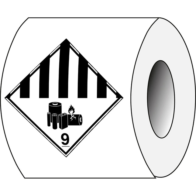 Transport Sign ADR 9A  Lithium Battery Mark