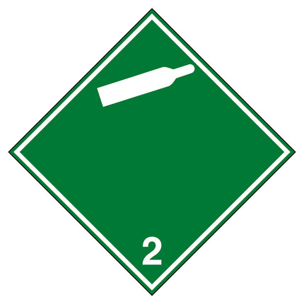 Transport Sign  ADR 22A  Nonflammable nontoxic gas