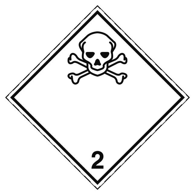 Transport Sign  ADR 23  Toxic gas