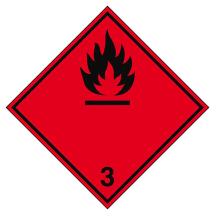 Transport Sign  ADR 3A  Highly flammable liquid