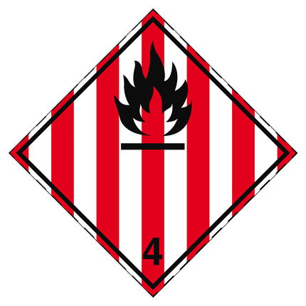 Transport Sign  ADR 41  Flammable solid