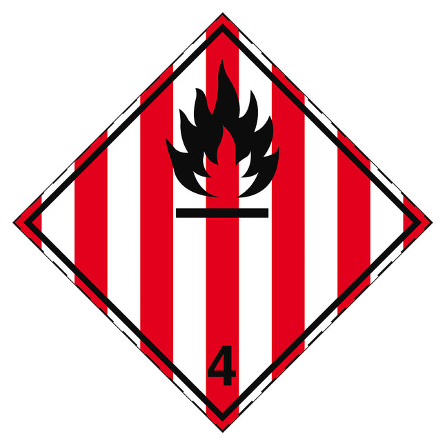 Transport Sign  ADR 41  Flammable solid
