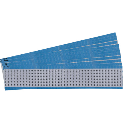 Individual Numbers aluminium Wire Markers