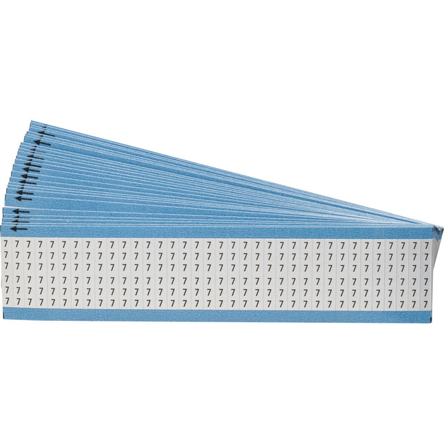 Numerical Legend aluminium Wire Marking Cards