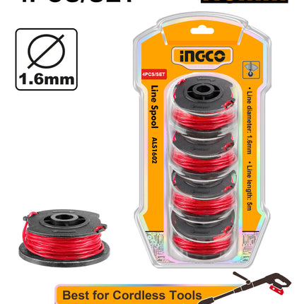 Ingco Cordless Grass Trimmer Line Set | ALS1602 1601