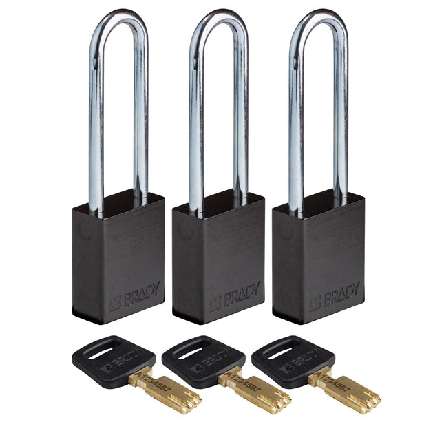 SafeKey Aluminum Lockout Padlocks