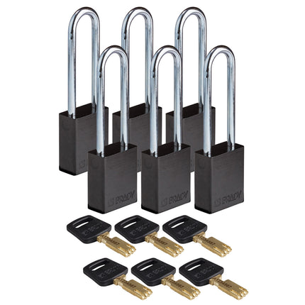 SafeKey Aluminum Lockout Padlocks