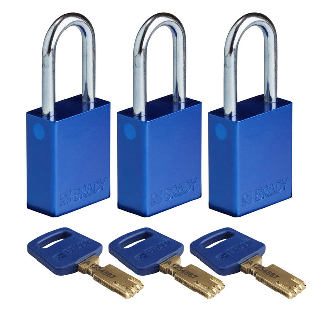 SafeKey Aluminum Lockout Padlocks
