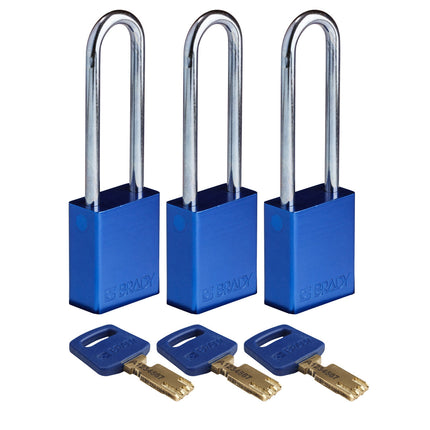 SafeKey Aluminum Lockout Padlocks