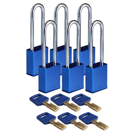 SafeKey Aluminum Lockout Padlocks