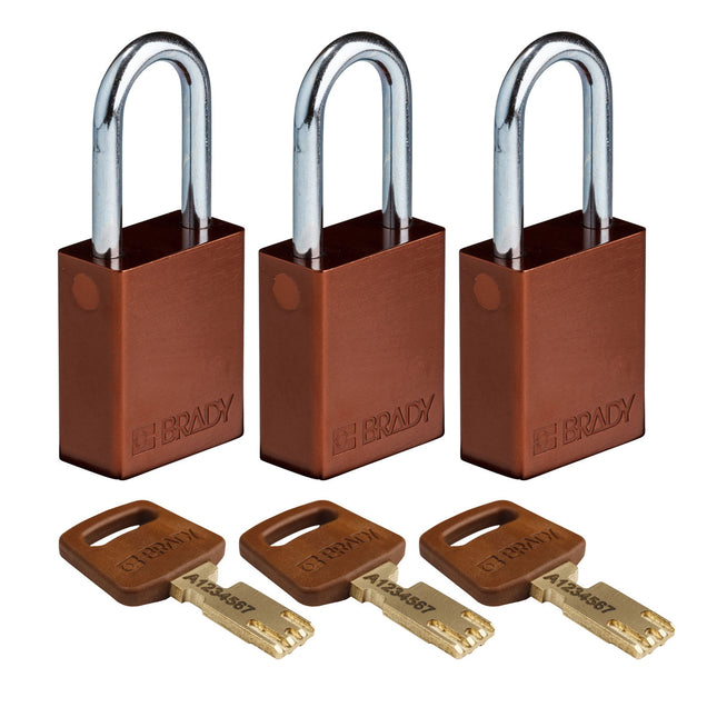 SafeKey Aluminum Lockout Padlocks