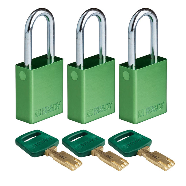 SafeKey Aluminum Lockout Padlocks