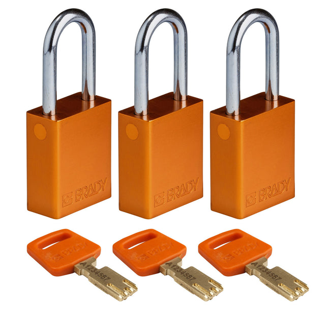 SafeKey Aluminum Lockout Padlocks