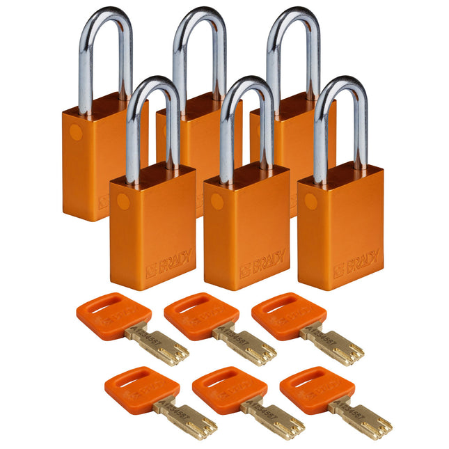 SafeKey Aluminum Lockout Padlocks