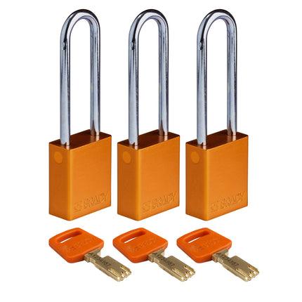 SafeKey Aluminum Lockout Padlocks