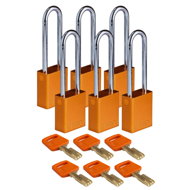 SafeKey Aluminum Lockout Padlocks