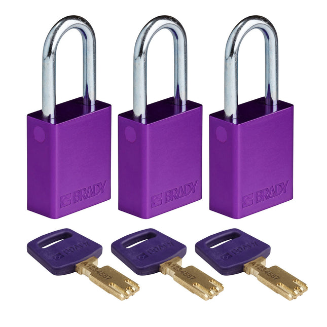 SafeKey Aluminum Lockout Padlocks