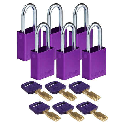 SafeKey Aluminum Lockout Padlocks