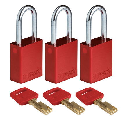 SafeKey Aluminum Lockout Padlocks