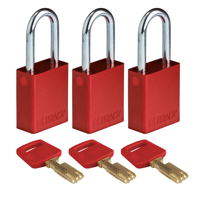 SafeKey Aluminum Lockout Padlocks