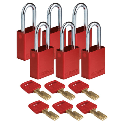 SafeKey Aluminum Lockout Padlocks