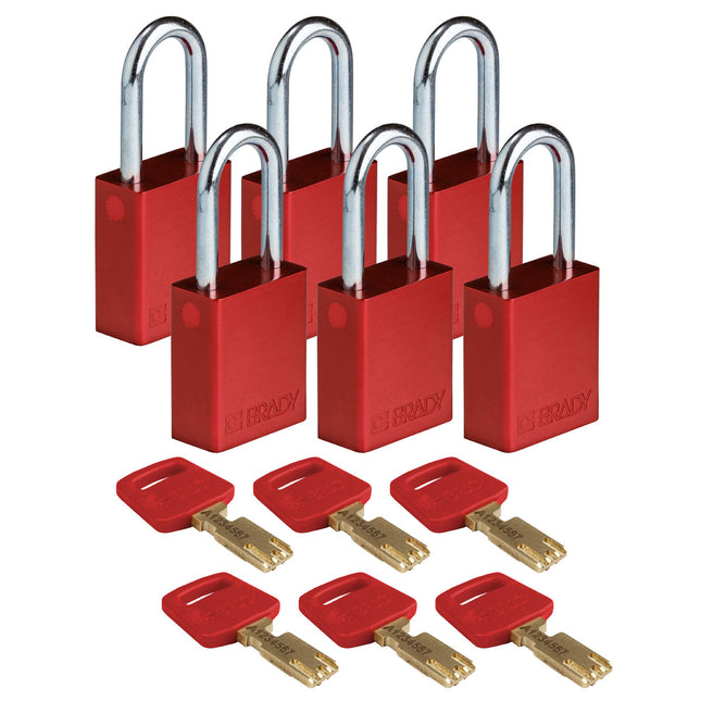 SafeKey Aluminum Lockout Padlocks