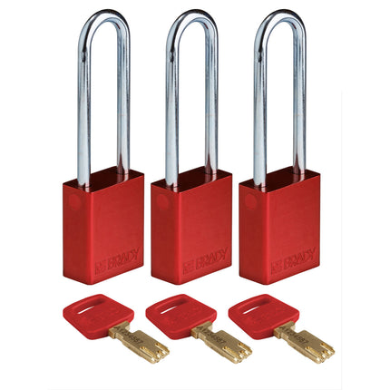 SafeKey Aluminum Lockout Padlocks