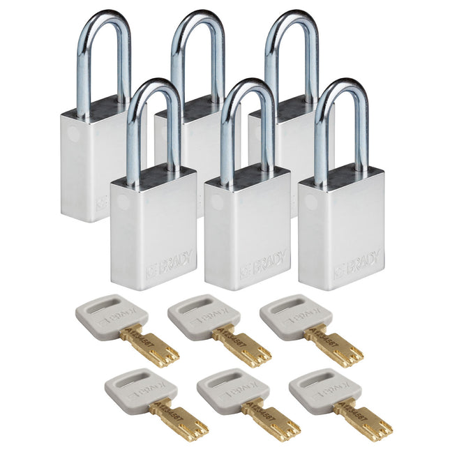 SafeKey Aluminum Lockout Padlocks