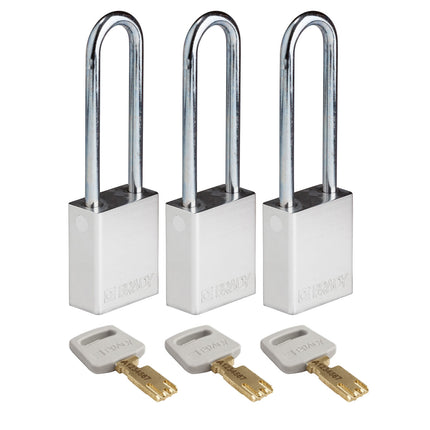 SafeKey Aluminum Lockout Padlocks