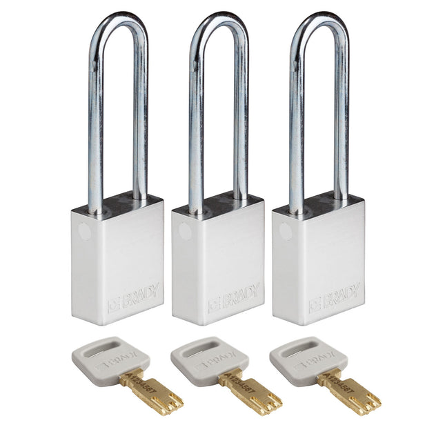 SafeKey Aluminum Lockout Padlocks
