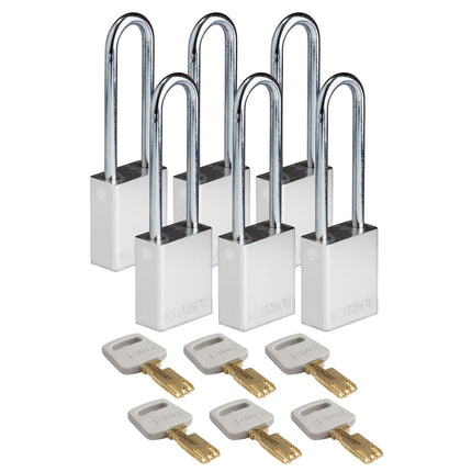 SafeKey Aluminum Lockout Padlocks