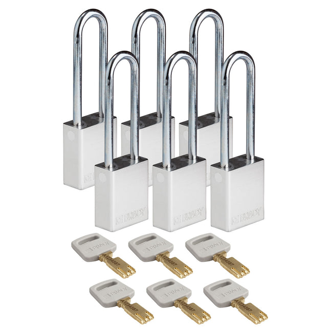 SafeKey Aluminum Lockout Padlocks